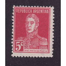 ARGENTINA 1924 GJ 614 ESTAMPILLA NUEVA CON GOMA U$ 30